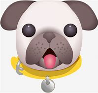 Image result for Dog Emoji with Clear Background