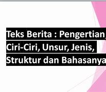 Image result for Teks Berita