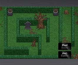 Image result for Pixel Art Cemetery