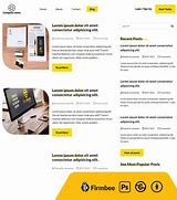Image result for Business Website Templates Yellow