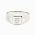 Image result for White Gold 18K Men's Ring