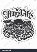 Image result for Thug Life Typography