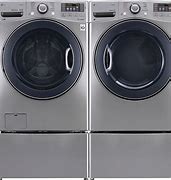 Image result for LG Front Load Washer and Dryer with Pedestals