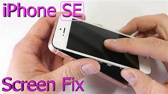 Image result for Smashed and Bent iPhone SE Screen