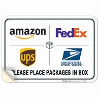 Image result for Package Delivery Signs