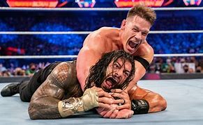 Image result for John Cena vs Roman Reigns