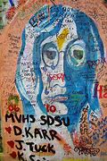 Image result for John Lennon Wall Prague Czech