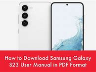Image result for Samsung Galaxy S23 User Guide