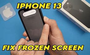 Image result for Black and Frozen Screen iPhone 13