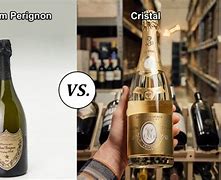 Image result for Cristal vs Dom Perignon