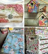Image result for How to Decoupage