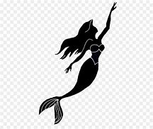Image result for Cartoon Mermaid Silhouette