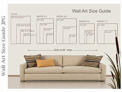 Image result for Wall Art Sizes