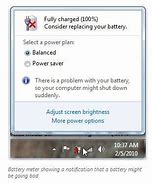 Image result for Windows 7 Laptop Battery