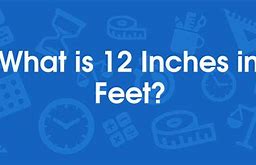 Image result for 12 Inches to Feet