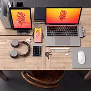 Image result for Minimalist Desk with Mac and iPad