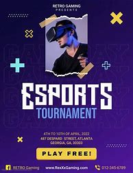 Image result for eSports Tournament Flyer