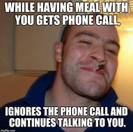 Image result for Man On the Phone Meme