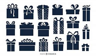 Image result for Gift Box Silhouette SVG