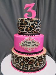 Image result for Cheetah Print Cake