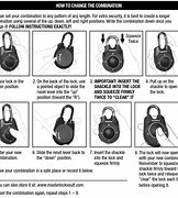 Image result for Opening a Combination Lock