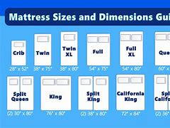 Image result for Bed Sizes Chart Cm