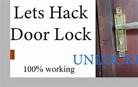 Image result for Hacks Detective Door Lock