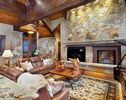 Image result for TV and Fireplace On Same Wall
