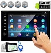 Image result for 6.2 Inch Double Din Car DVD Player GPS Navigation Car Stereo In Dash Car Radio Bluetooth/Subwoofer/USB/SD/CD/Steering Wheel Control Backup Camera