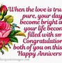 Image result for Congratulations On Wedding Anniversary