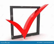 Image result for Red Check Mark Box