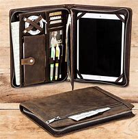 Image result for Leather iPad Portfolio Case