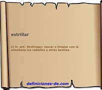 Image result for estrillar