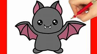 Image result for Cute Bat Drawing