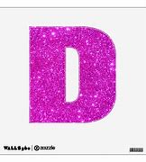Image result for Pink Glitter Letter D