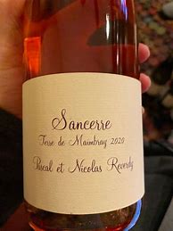 Image result for Pascal Nicolas Reverdy Sancerre Rose Terre Maimbray