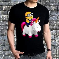 Image result for Minion Unicorn T-Shirt