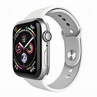 Image result for Apple Watch Series 4 Silver White Aluminum
