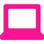 Image result for Pink Laptop Icon