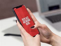 Image result for Using Phone Hand Mock Up