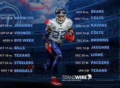 Image result for Tennessee Titans Printable Schedule