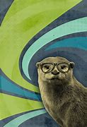Image result for Otter with Glasses
