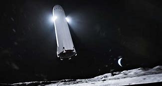 Image result for SpaceX Starship On the Moon