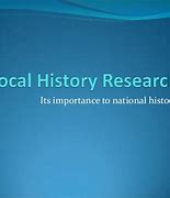 Image result for Local History