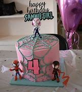 Image result for Ghost Spider Birthday Cake
