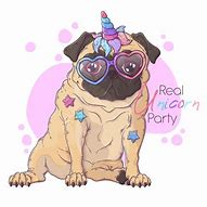 Image result for Pug Unicorn with Horn