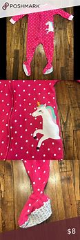 Image result for Footed Unicorn Pajamas