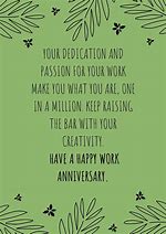 Image result for Happy Work Anniversary Cards