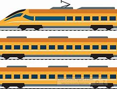 Image result for Yellow Train Clip Art