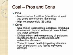 Image result for Pros and Cons of Coal